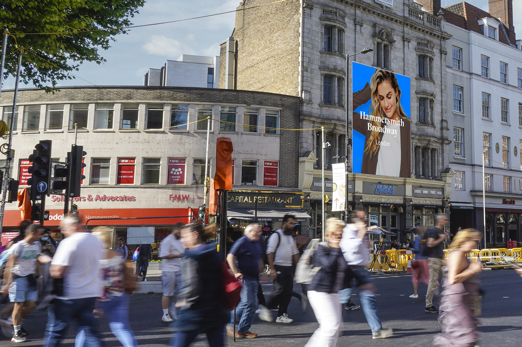 Hammersmith Broadway Locaties blowUP media