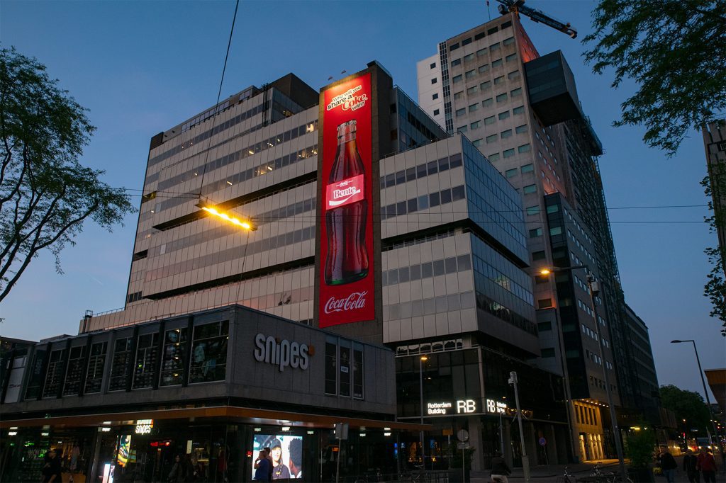 Coca-Cola Rotterdam Lijnbaan Digital Out Of Home