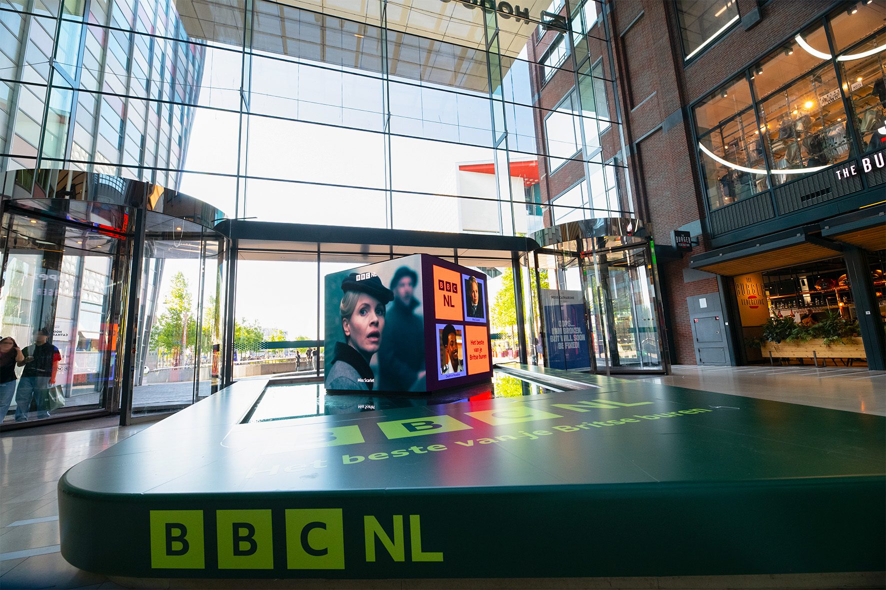 BBC DOOH shopping mall