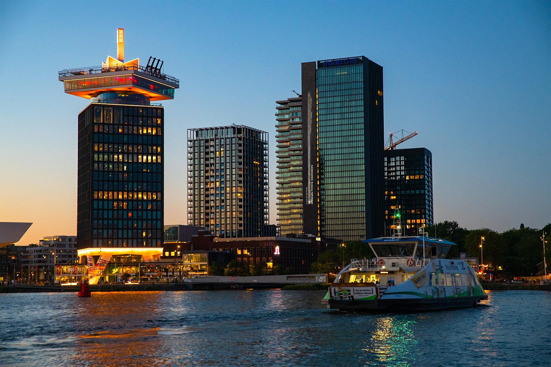 Video mapping Samsung Amsterdam