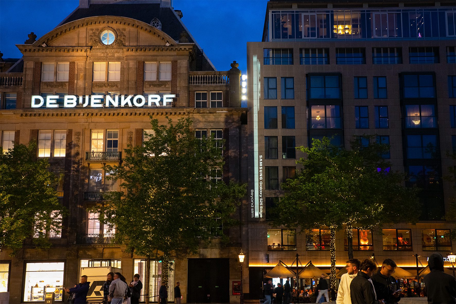 Samsung video mapping De Dam Amsterdam