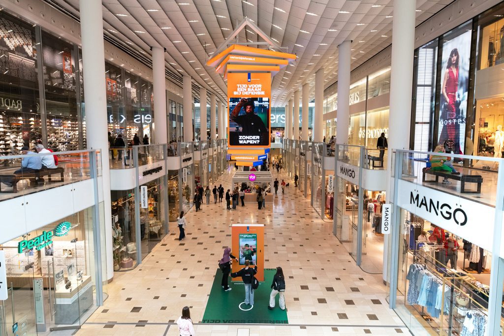 Interactive ervaring Utrecht Hoog Catharijne Defensie 