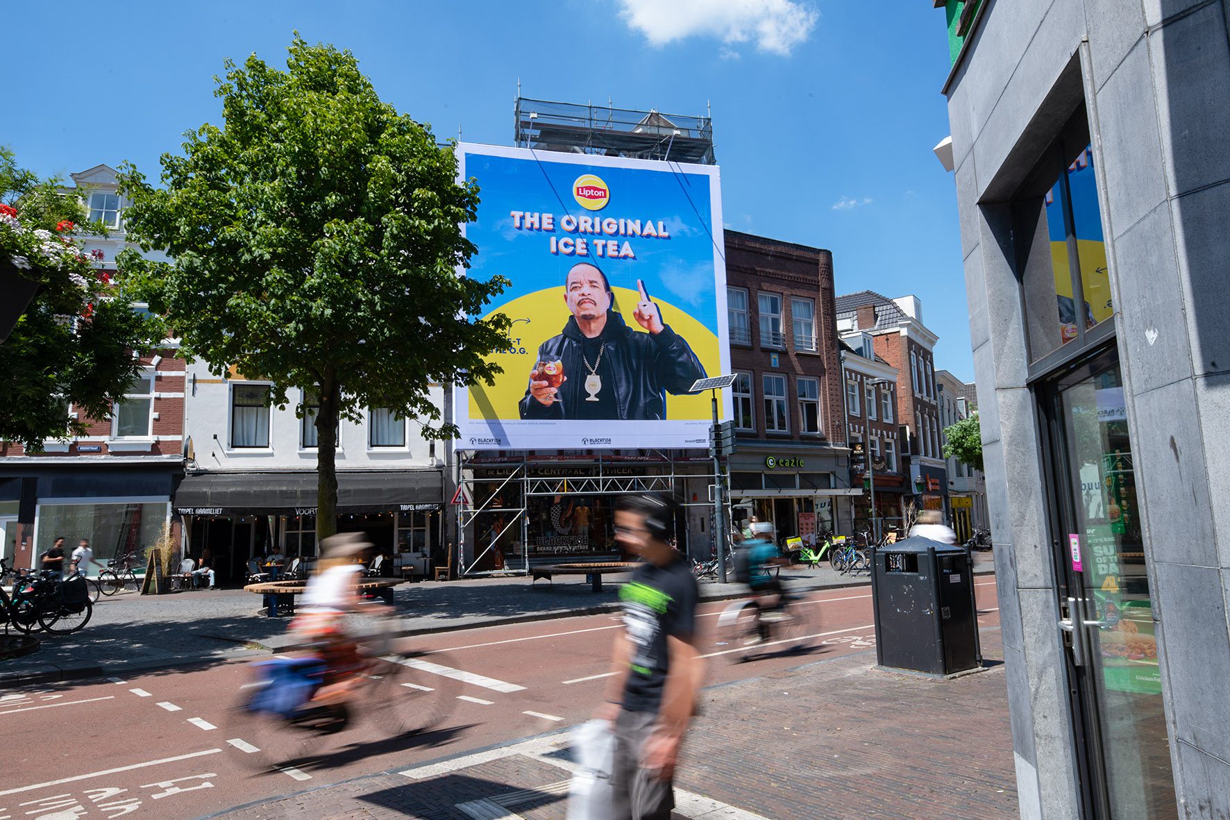 Lipton buitenreclame Utrecht