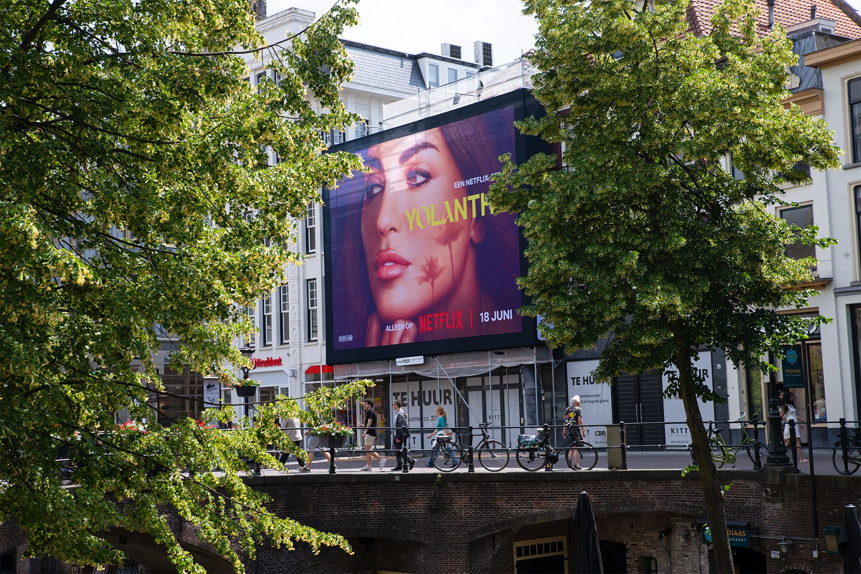 Netflix Yolanthe buitenreclame Utrecht