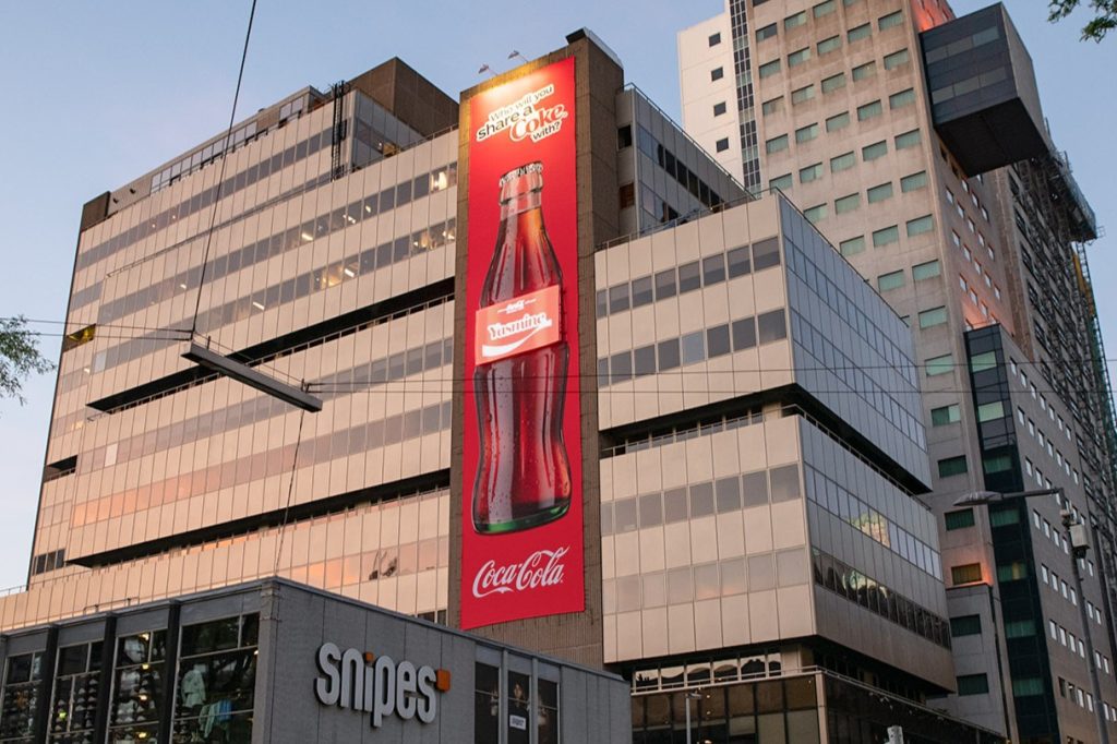Coca-Cola Special Build Rotterdam Out Of Home