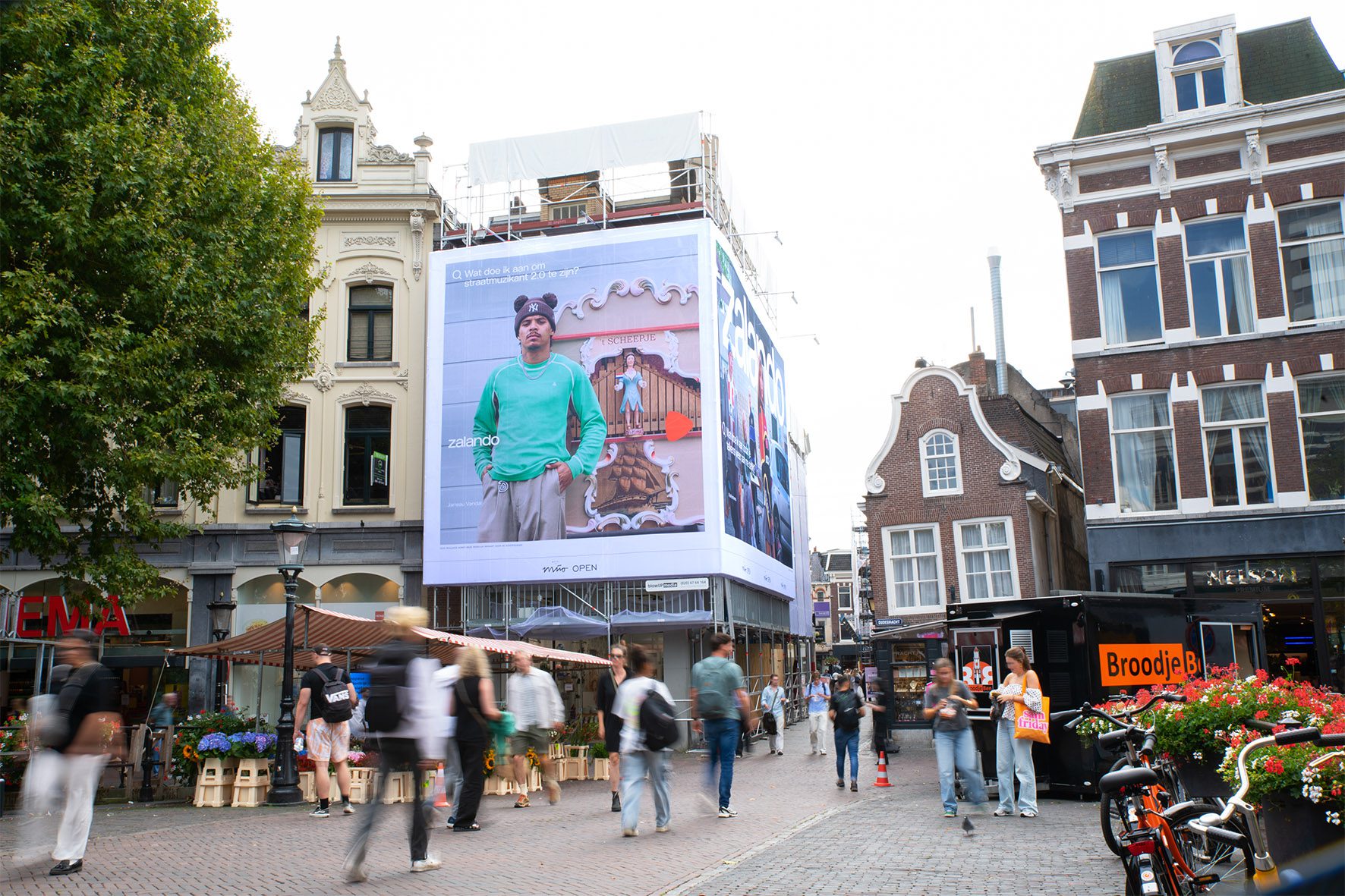 Zalando steigerdoek Utrecht