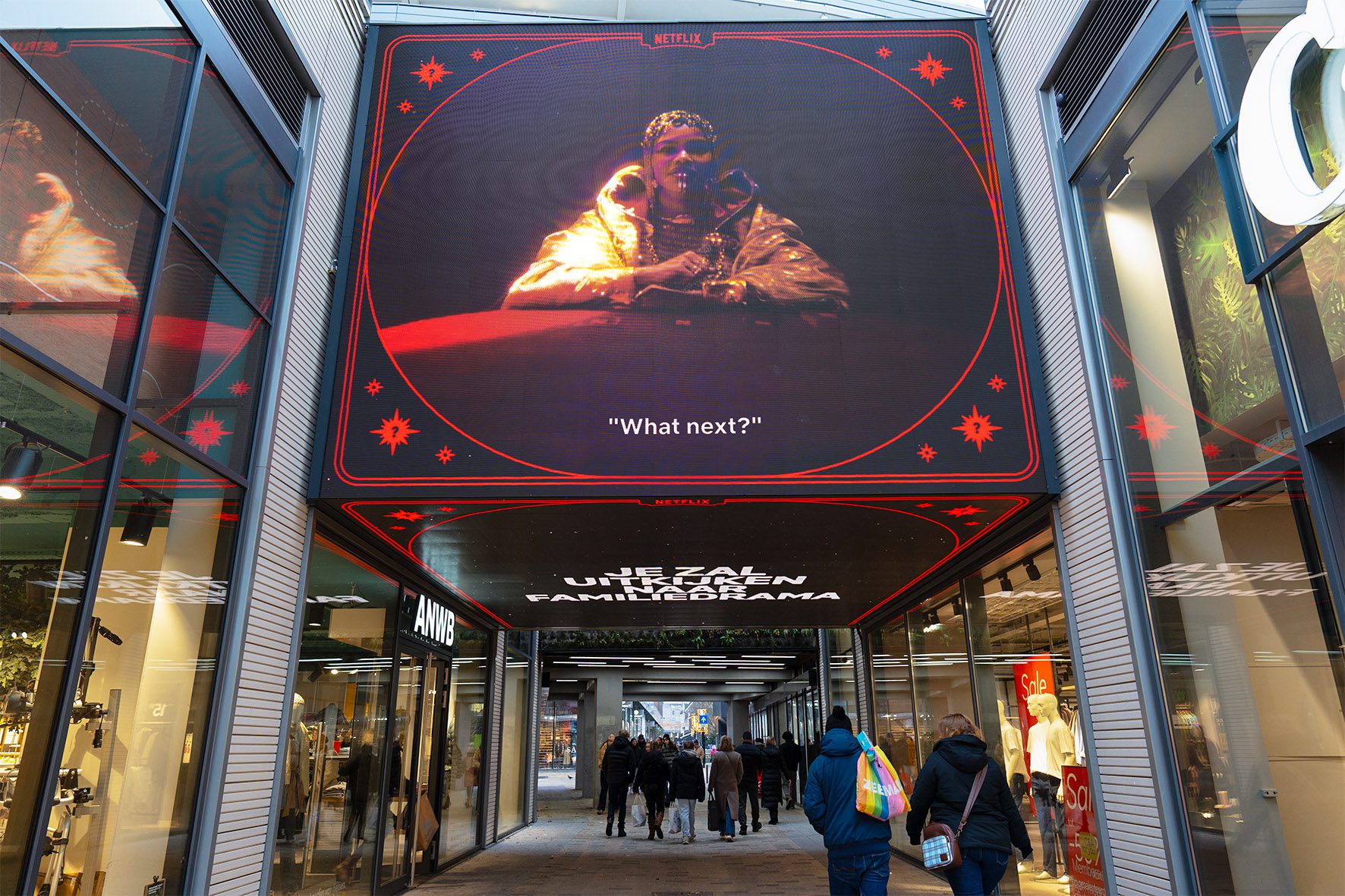 DOOH Tilburg Netflix