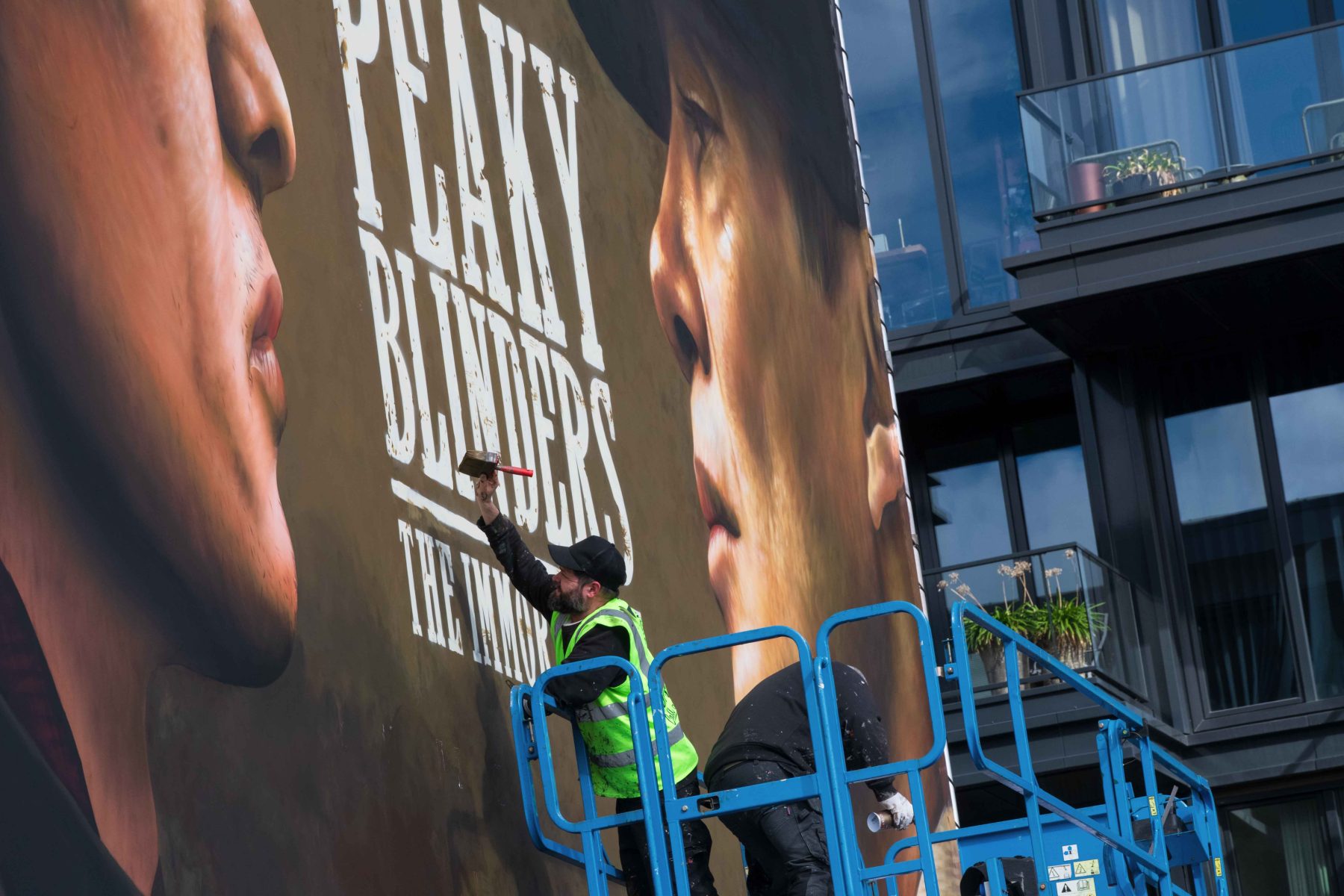 Peaky Blinders Out of Home campaign Amsterdam