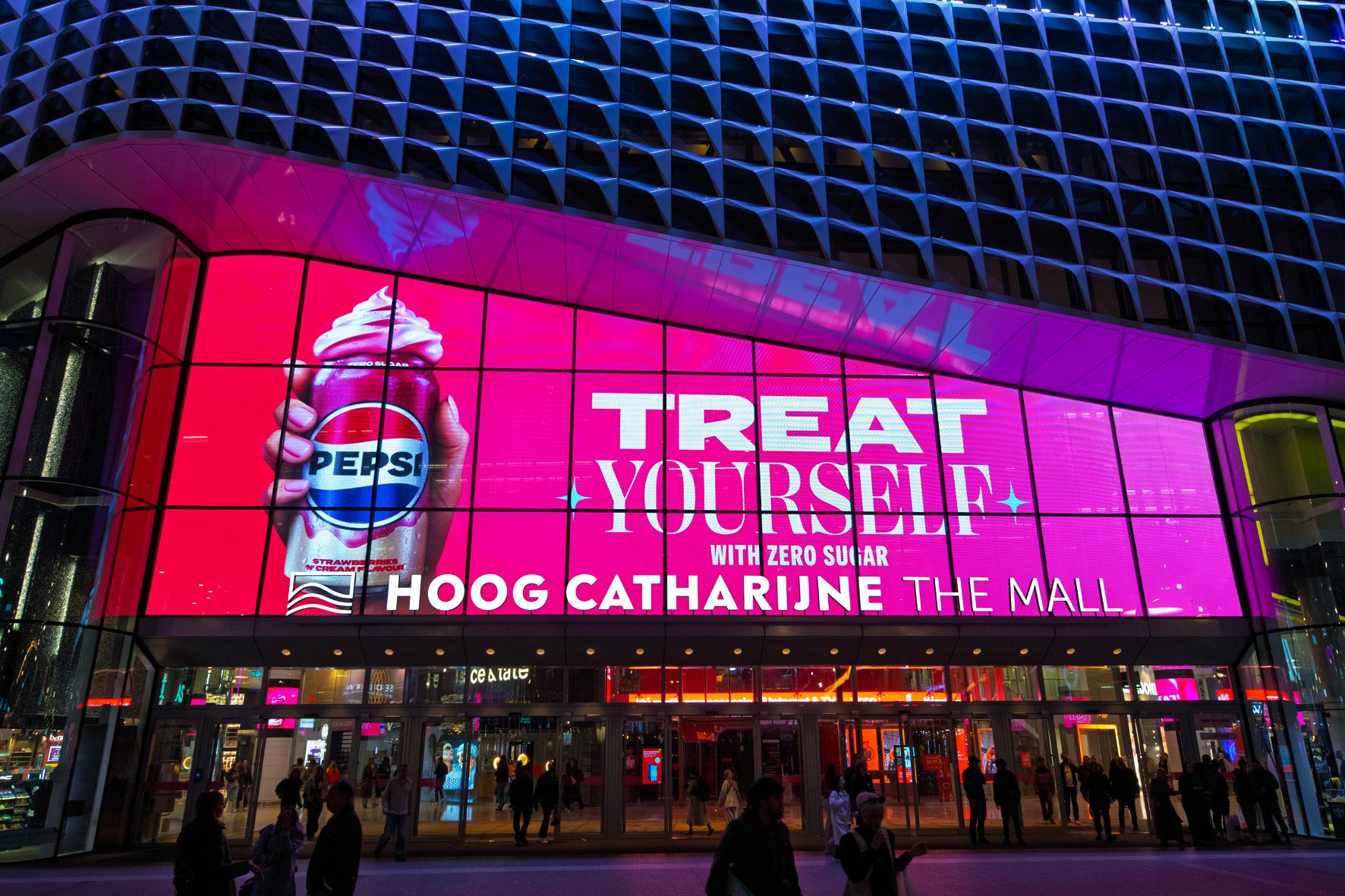 Digital Out of Home Utrecht Pepsi