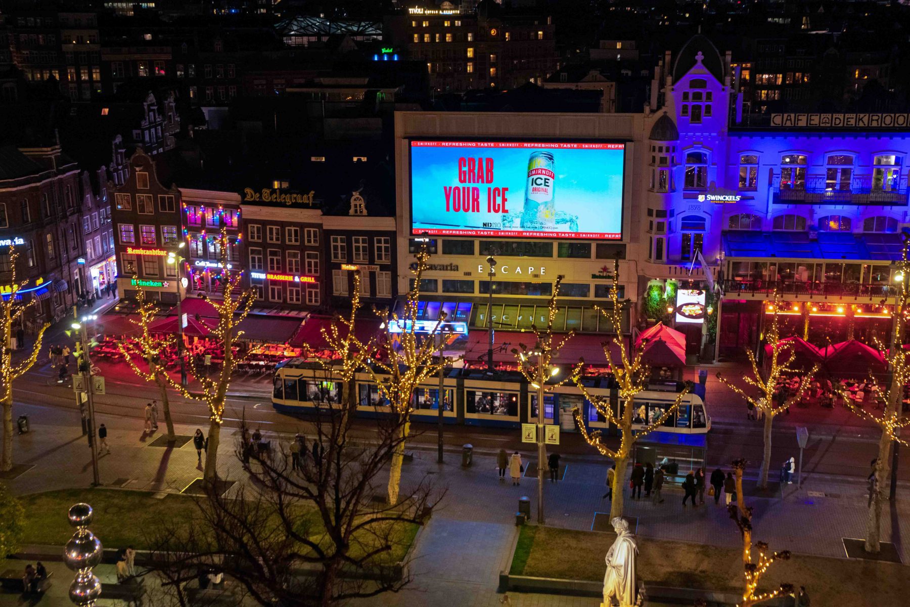 Digital Out of Home Amsterdam Smirnoff