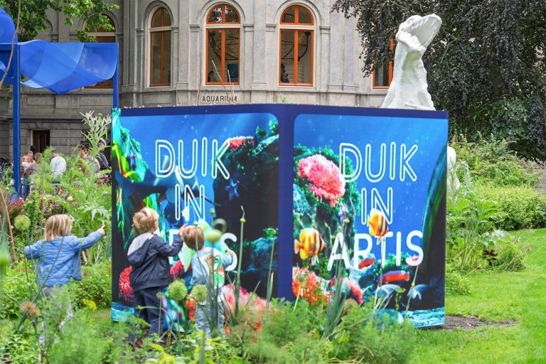 ARTIS heropent historisch Aquarium met Motion Cube-activatie